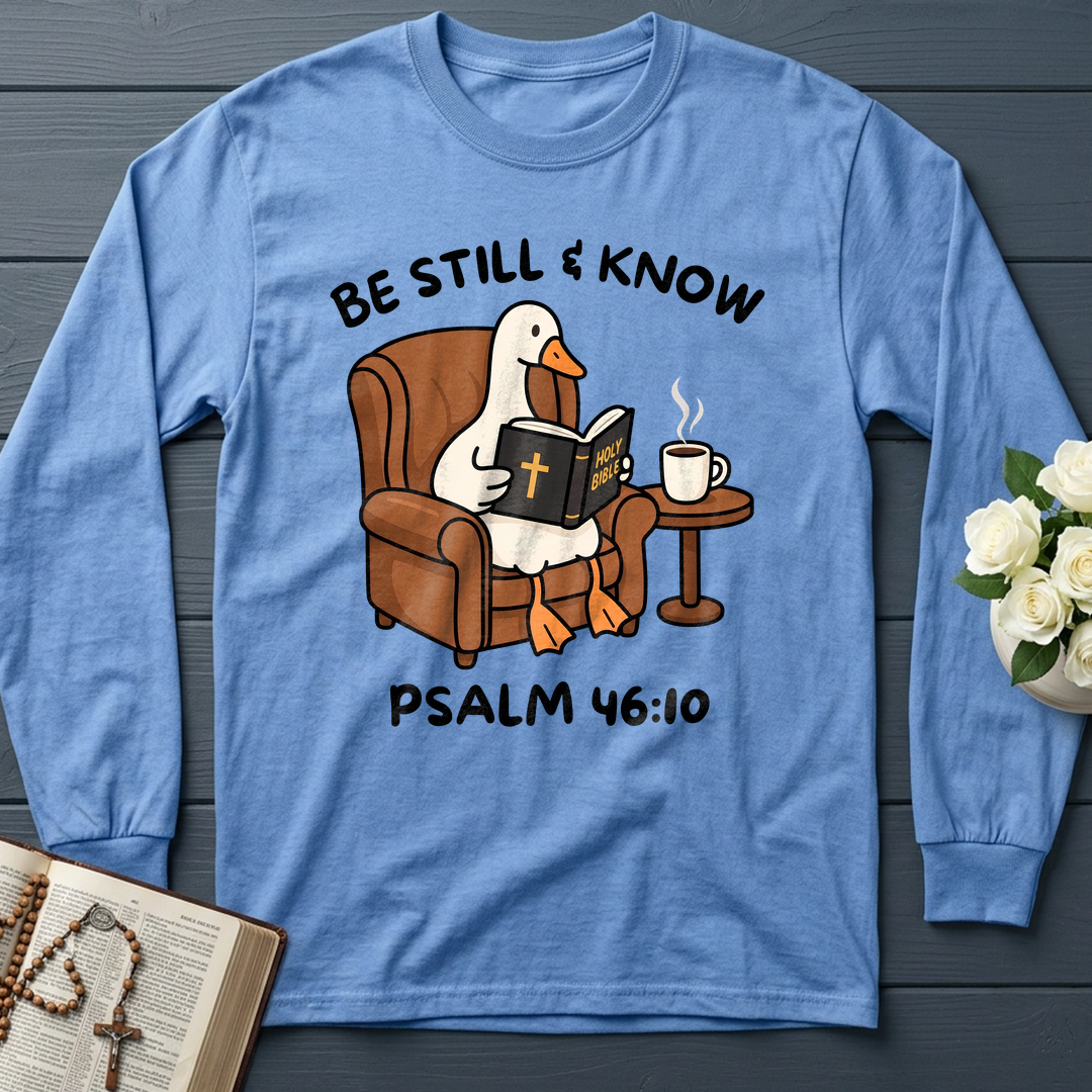 Be Still And Know Holy Bible Psalm 46.10 01