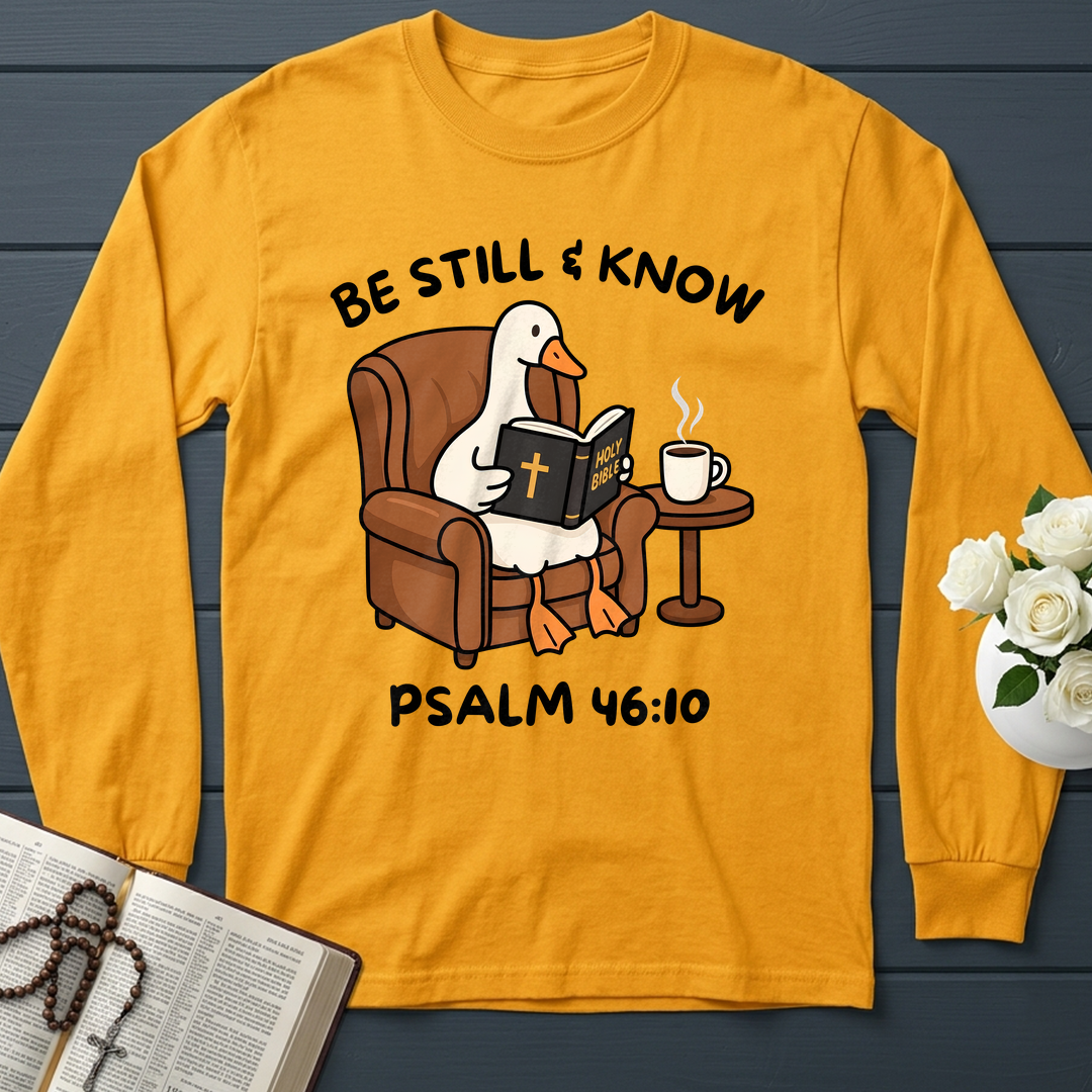 Be Still And Know Holy Bible Psalm 46.10 01