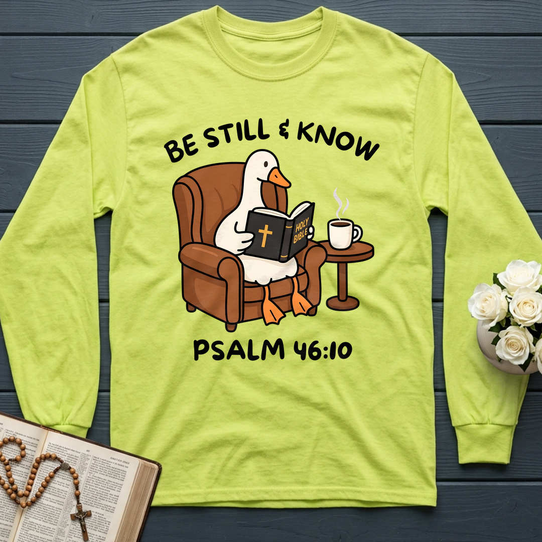 Be Still And Know Holy Bible Psalm 46.10 01