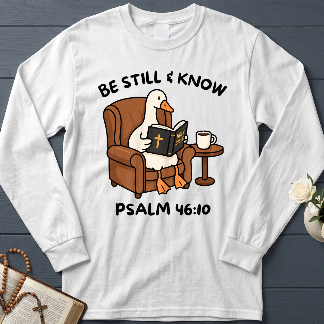 Be Still And Know Holy Bible Psalm 46.10 01