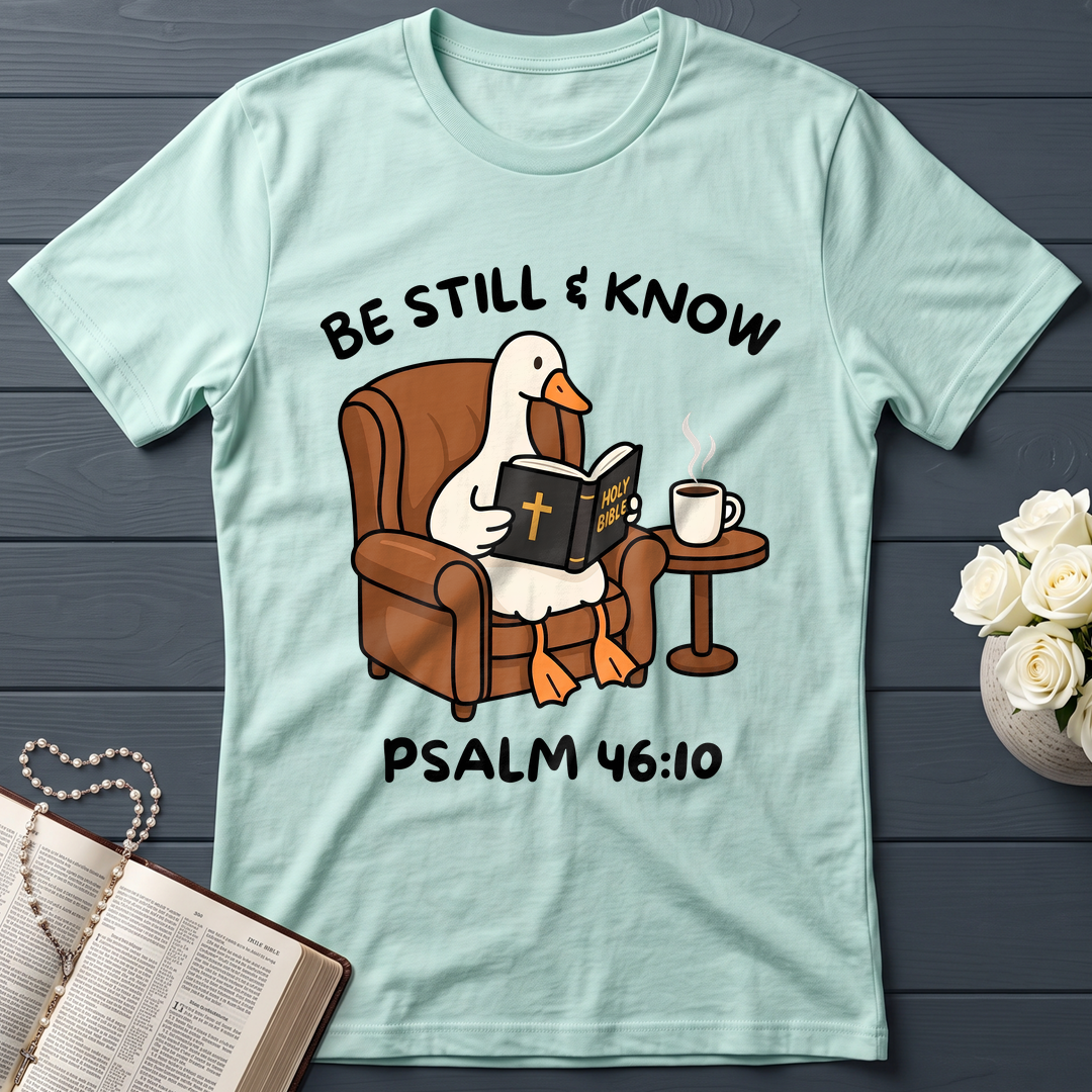 Be Still And Know Holy Bible Psalm 46.10 01
