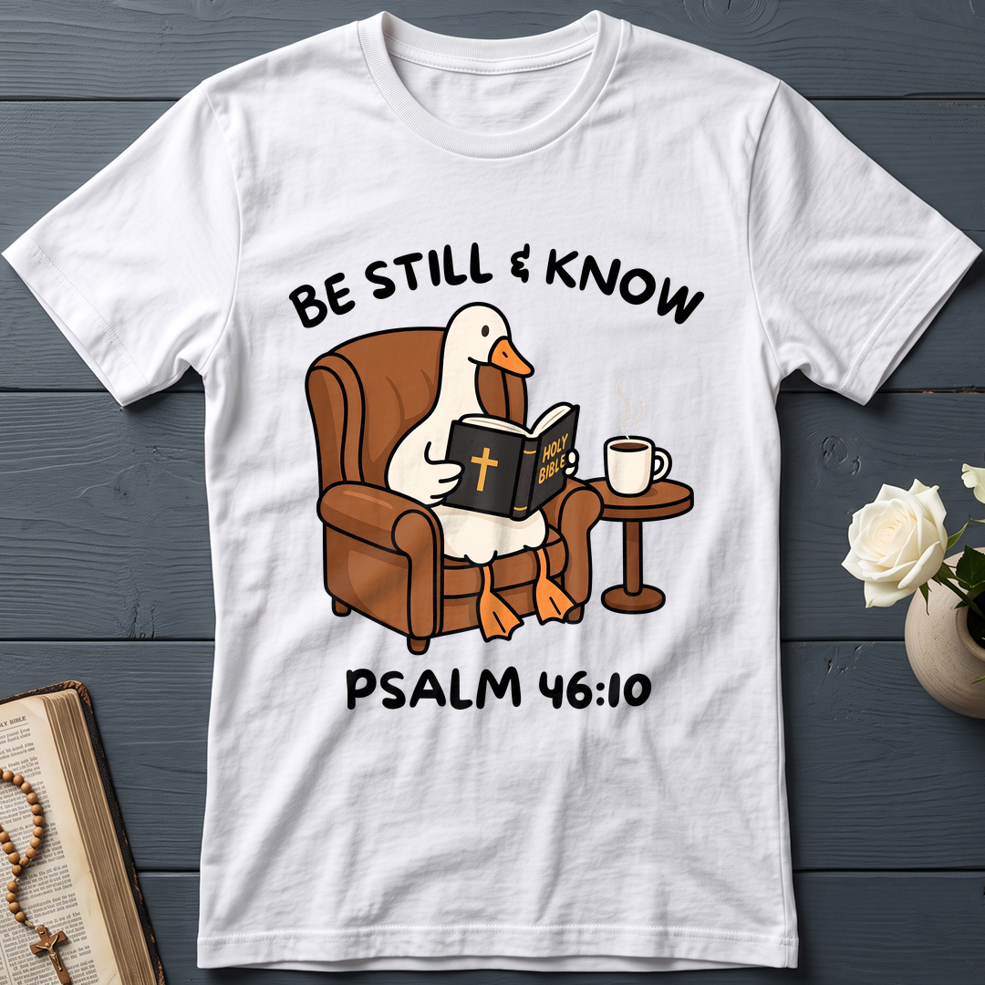 Be Still And Know Holy Bible Psalm 46.10 01