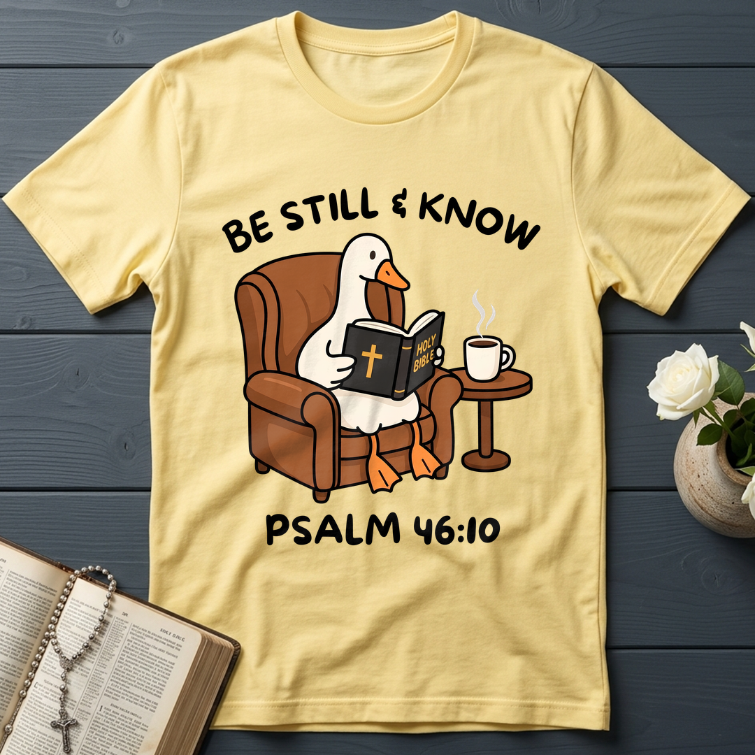 Be Still And Know Holy Bible Psalm 46.10 01