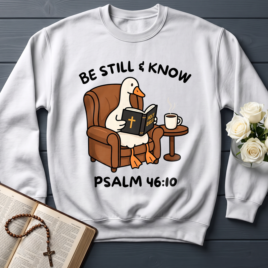 Be Still And Know Holy Bible Psalm 46.10 01
