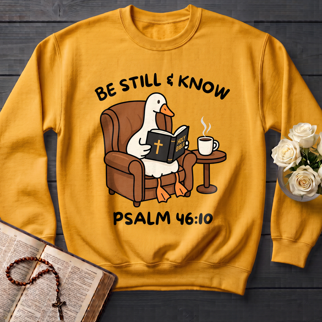 Be Still And Know Holy Bible Psalm 46.10 01
