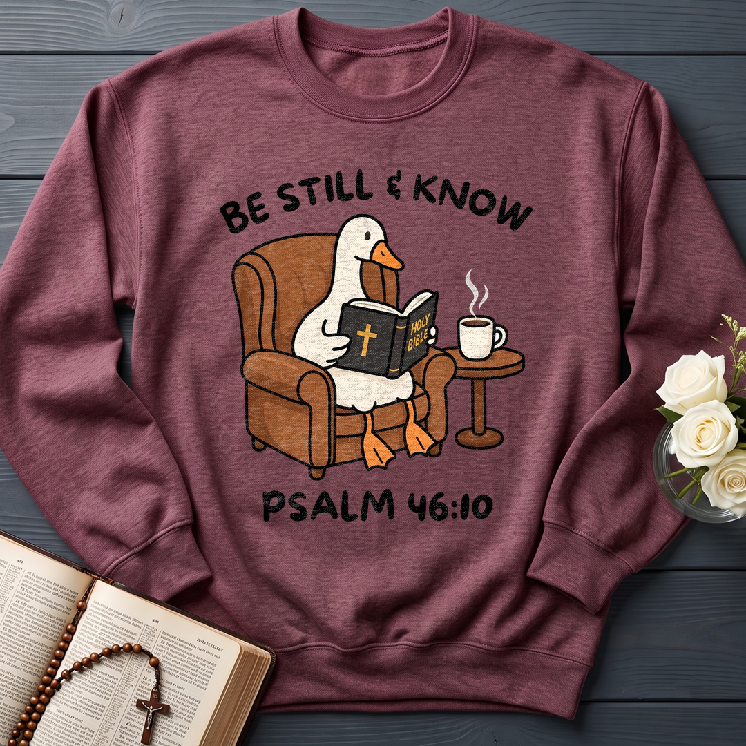 Be Still And Know Holy Bible Psalm 46.10 01