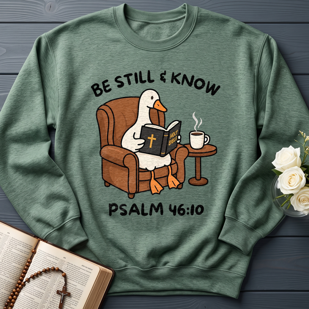 Be Still And Know Holy Bible Psalm 46.10 01