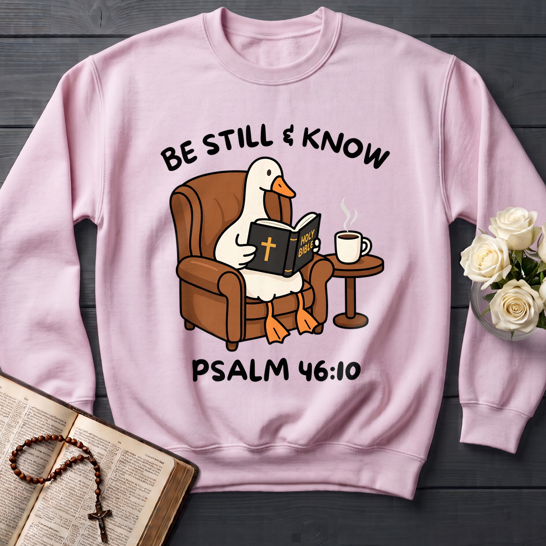 Be Still And Know Holy Bible Psalm 46.10 01