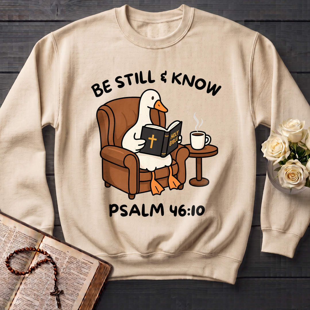 Be Still And Know Holy Bible Psalm 46.10 01