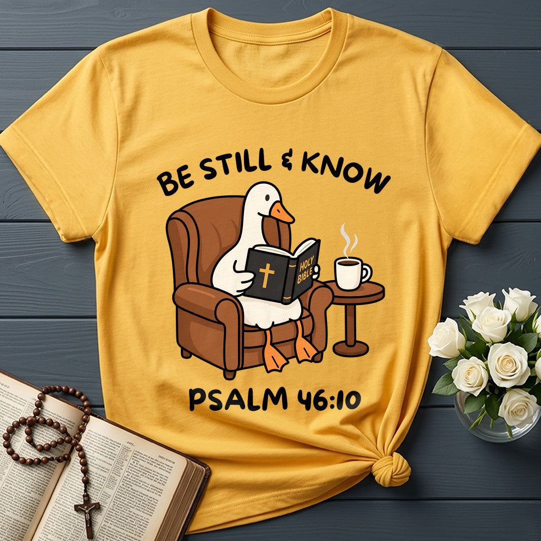 Be Still And Know Holy Bible Psalm 46.10 01