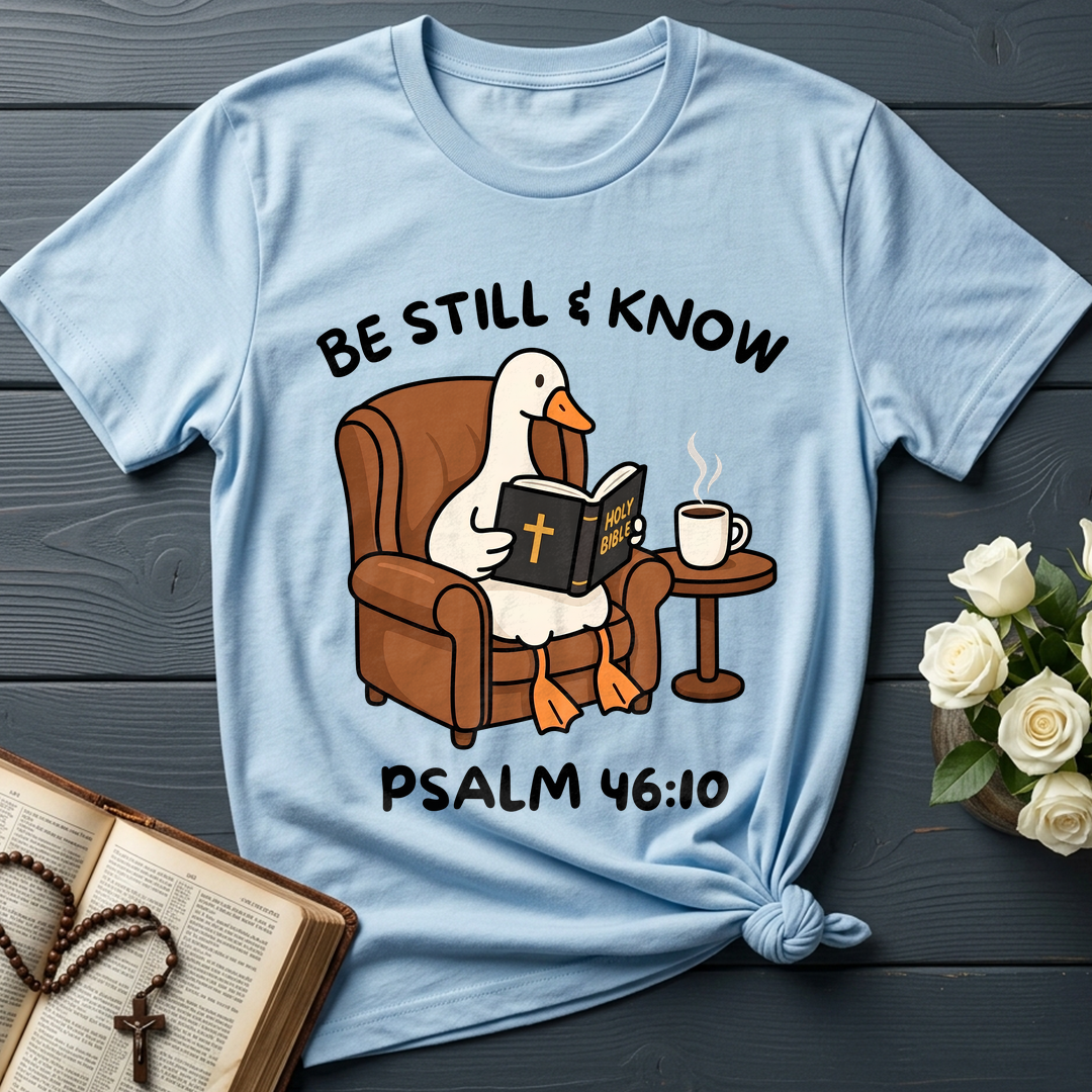 Be Still And Know Holy Bible Psalm 46.10 01