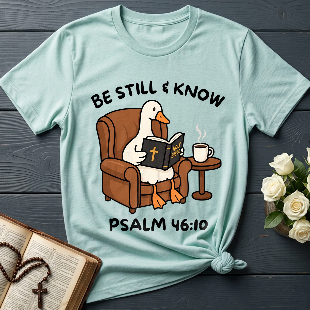 Be Still And Know Holy Bible Psalm 46.10 01