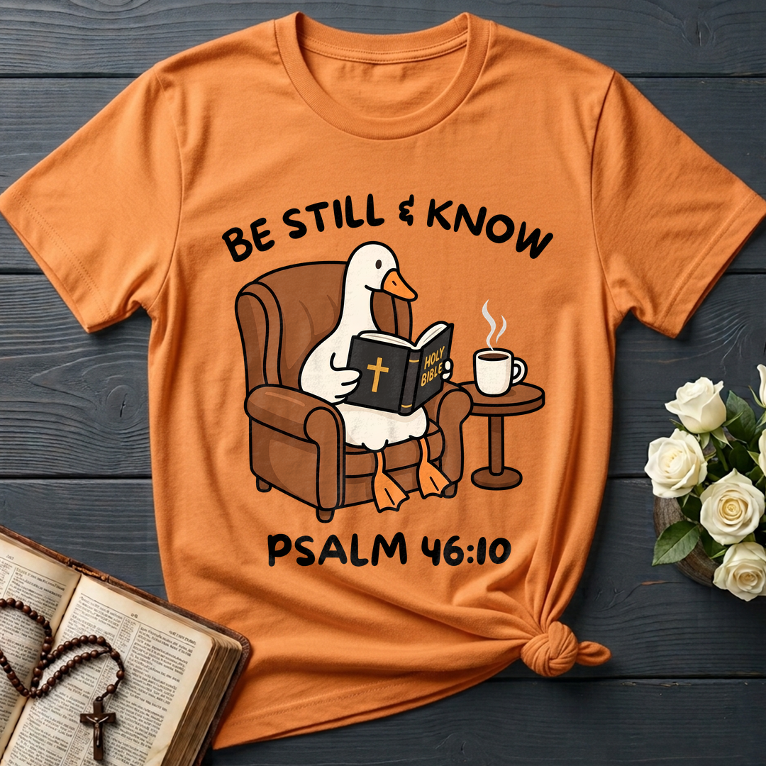 Be Still And Know Holy Bible Psalm 46.10 01