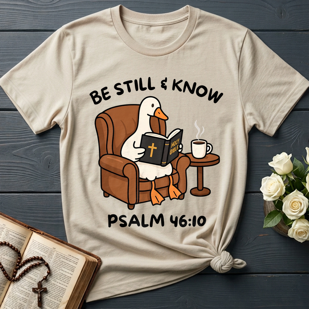 Be Still And Know Holy Bible Psalm 46.10 01