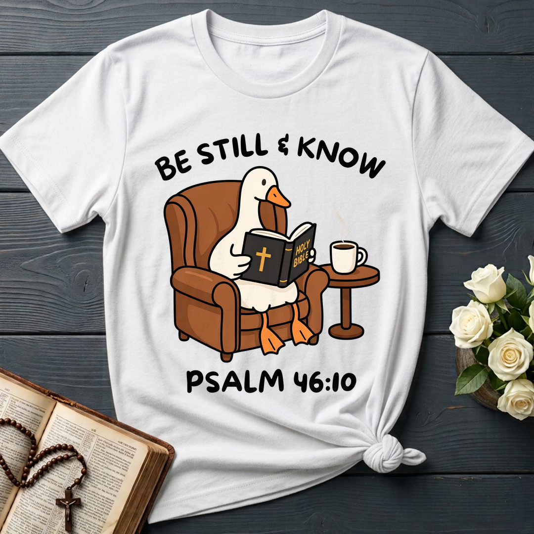 Be Still And Know Holy Bible Psalm 46.10 01