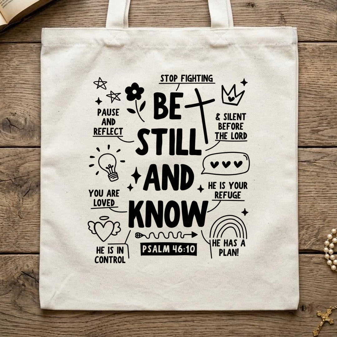 Be Still And Know Psalm 46.10 13
