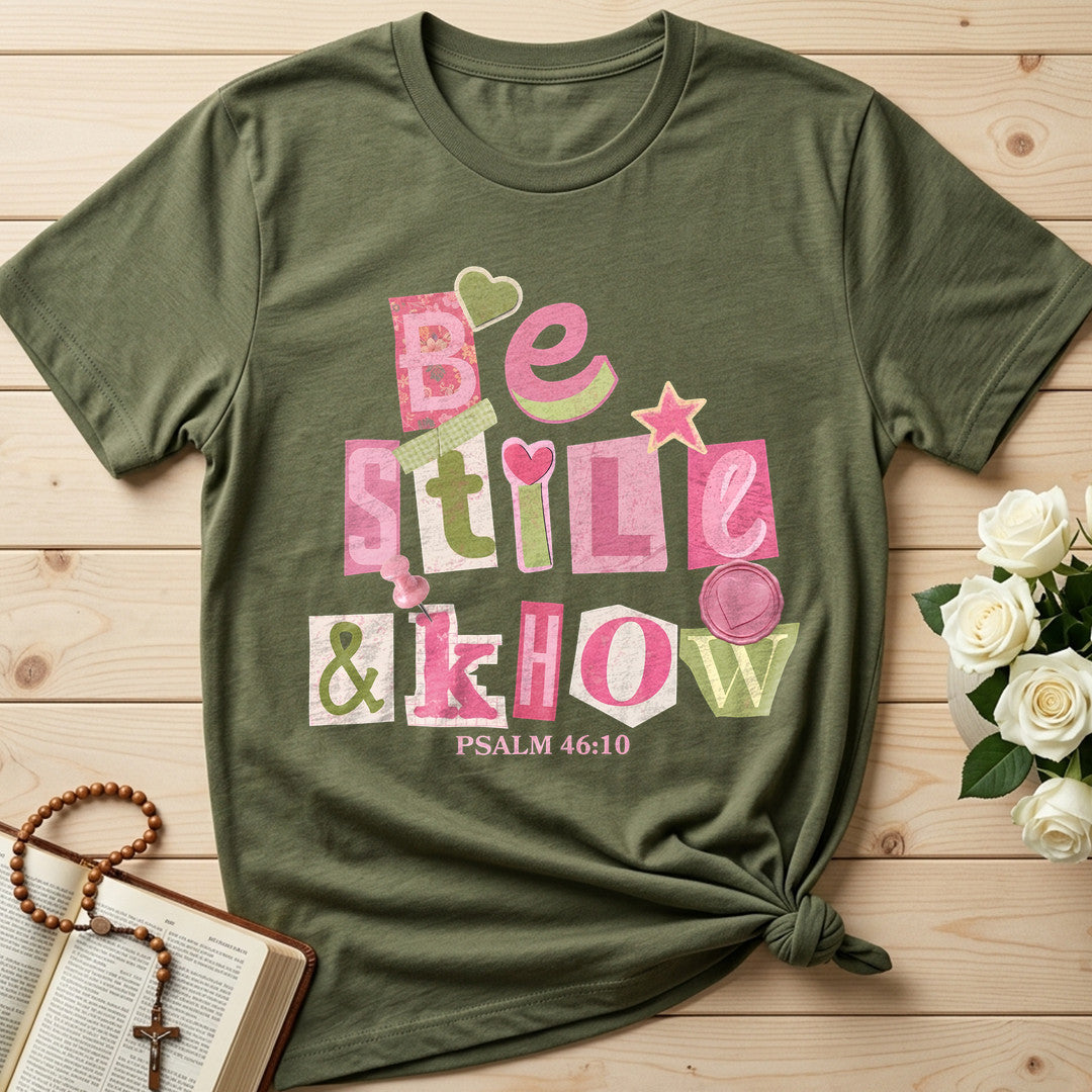 Be Still And Know Psalm 46.10 14
