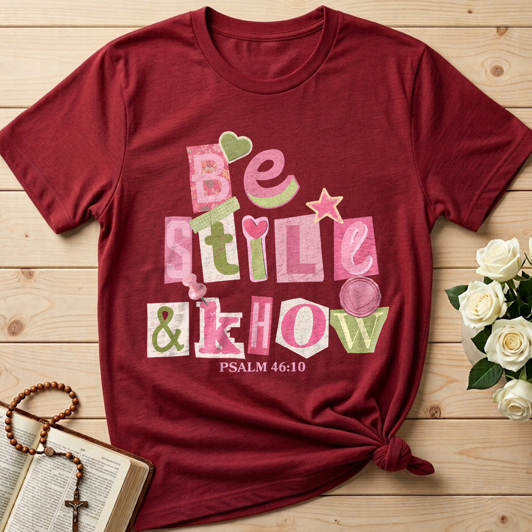 Be Still And Know Psalm 46.10 14