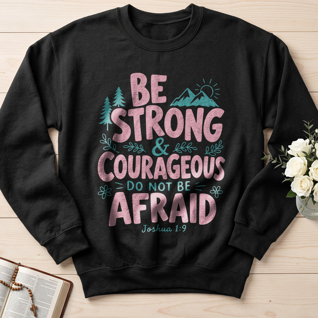 Be Strong And Courageous Do Not Be Afraid Joshua 1.9 02