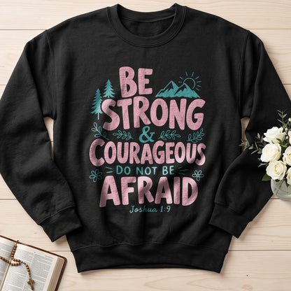 Be Strong And Courageous Do Not Be Afraid Joshua 1.9 02