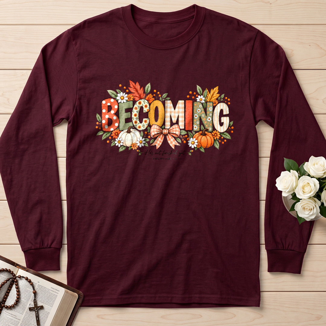 Becoming He's Not Finished Yet Philippians 1.6 01
