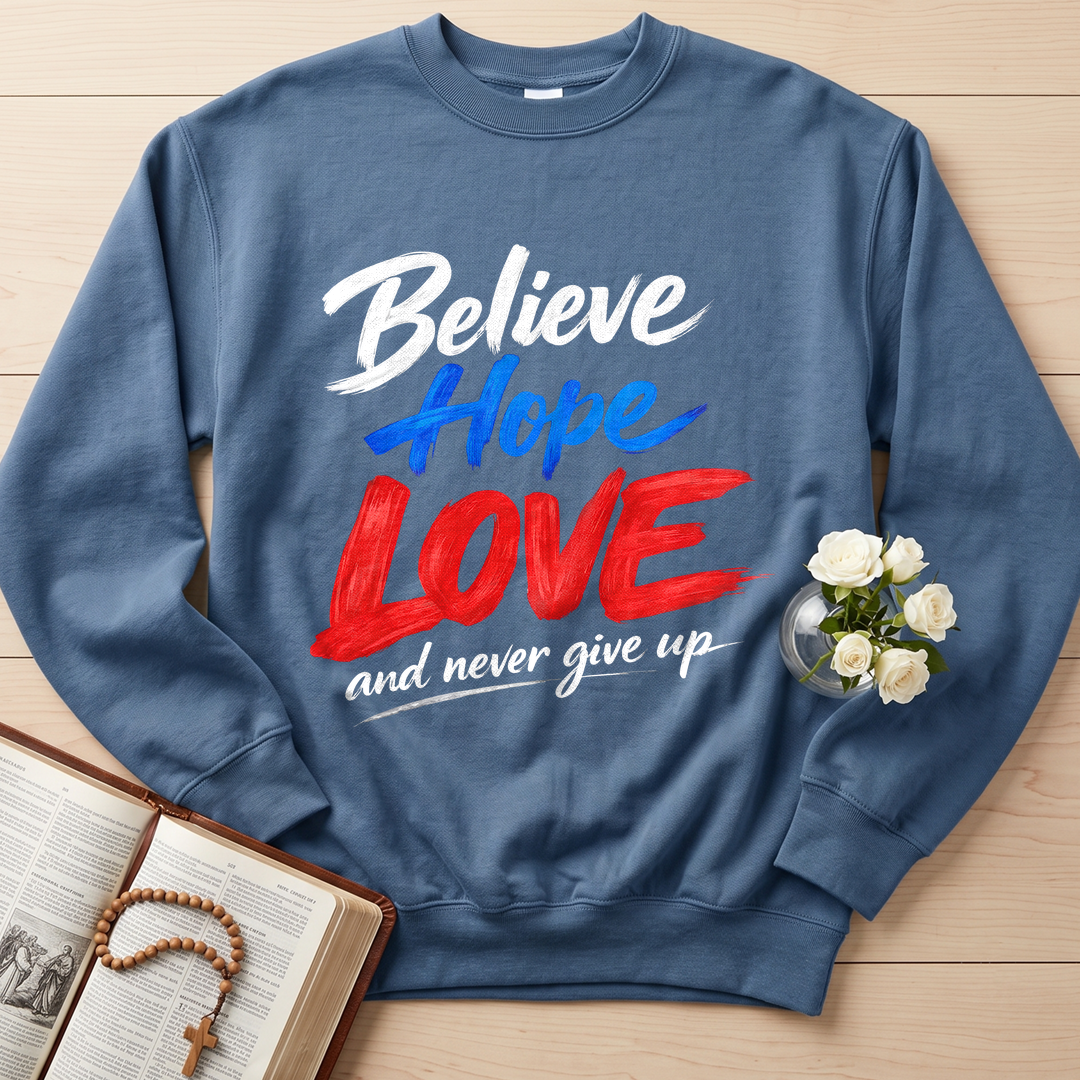 Believe Hope Love And Never Give Up 01
