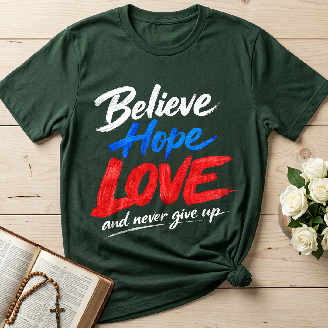 Believe Hope Love And Never Give Up 01