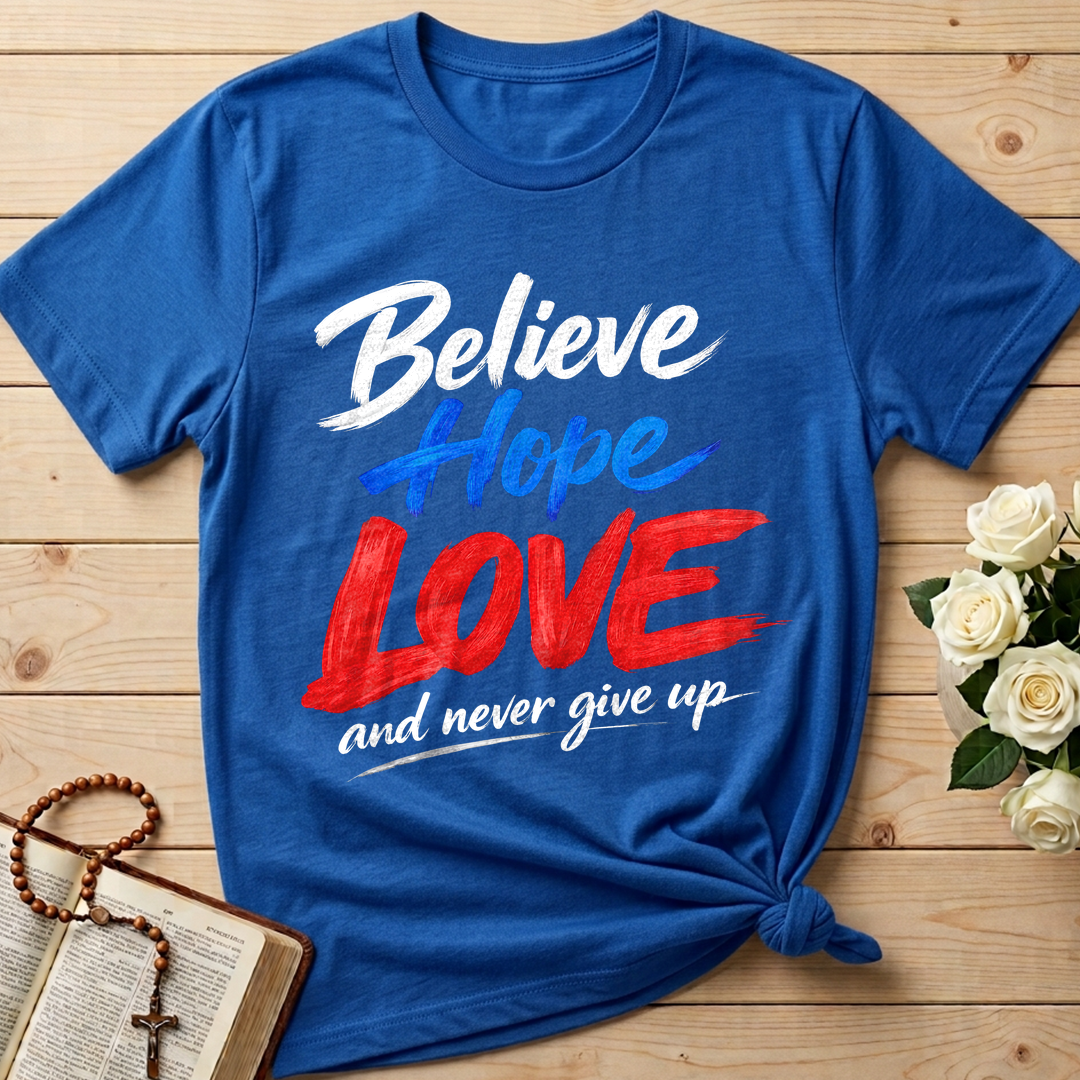 Believe Hope Love And Never Give Up 01