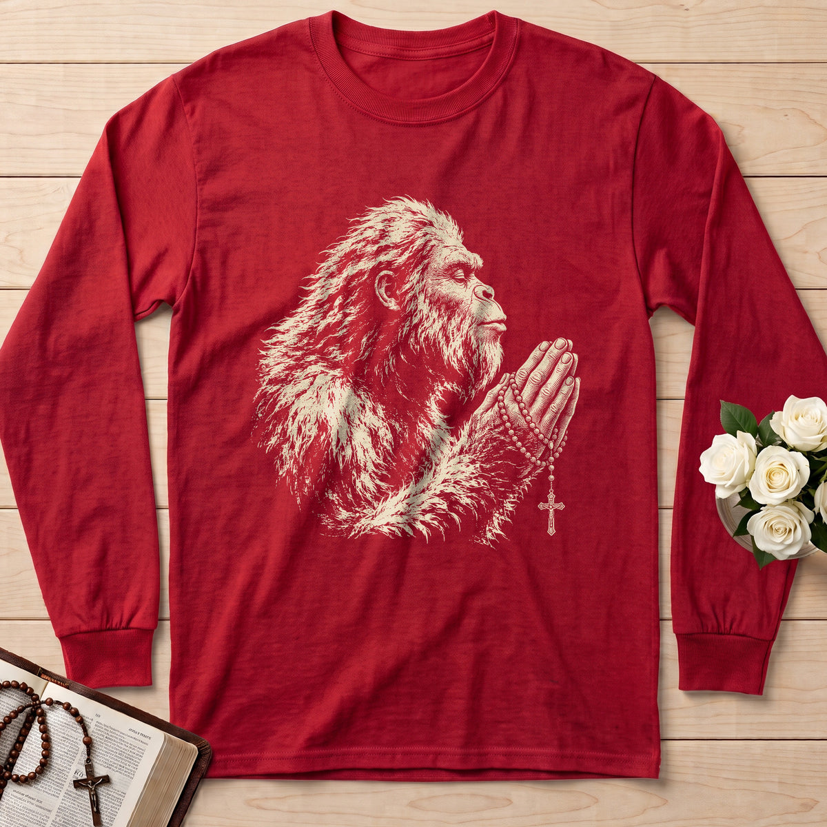 Bigfoot Prays 01