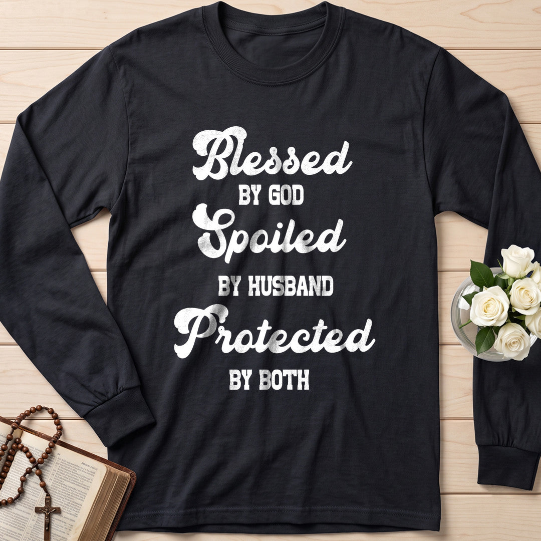 Blessed By God Spoiled By Husband Protected By Both 01
