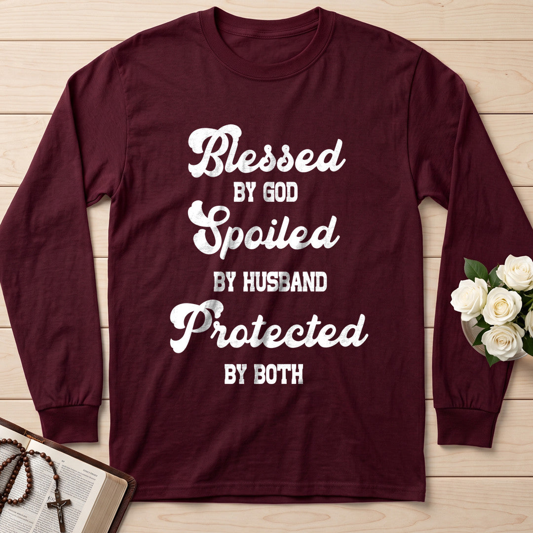 Blessed By God Spoiled By Husband Protected By Both 01