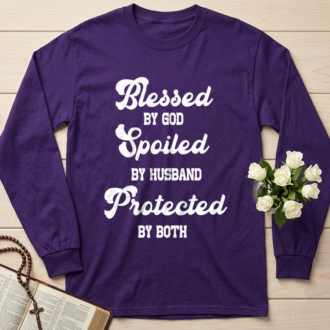 Blessed By God Spoiled By Husband Protected By Both 01