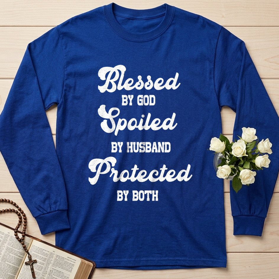 Blessed By God Spoiled By Husband Protected By Both 01
