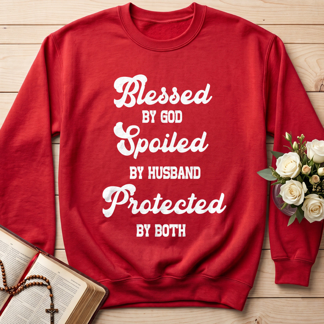 Blessed By God Spoiled By Husband Protected By Both 01