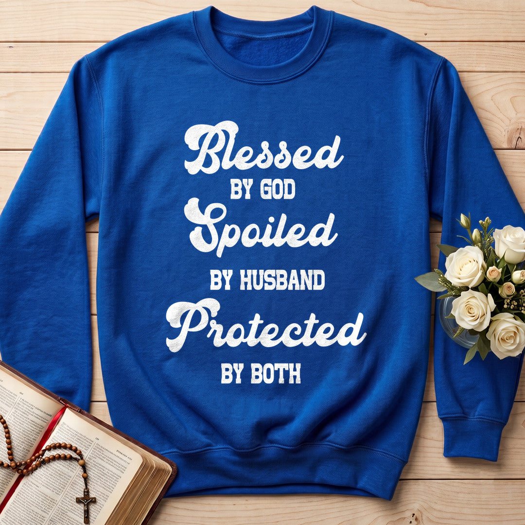 Blessed By God Spoiled By Husband Protected By Both 01