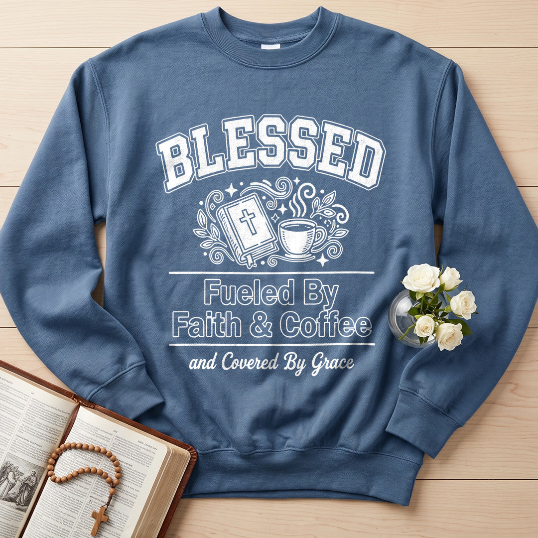 Blessed Fueled By Faith And Coffee And Covered By Grace 01