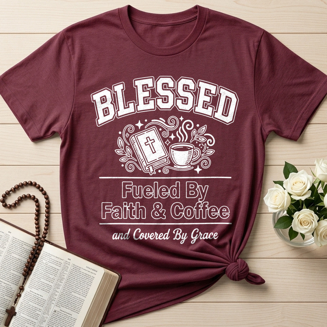 Blessed Fueled By Faith And Coffee And Covered By Grace 01
