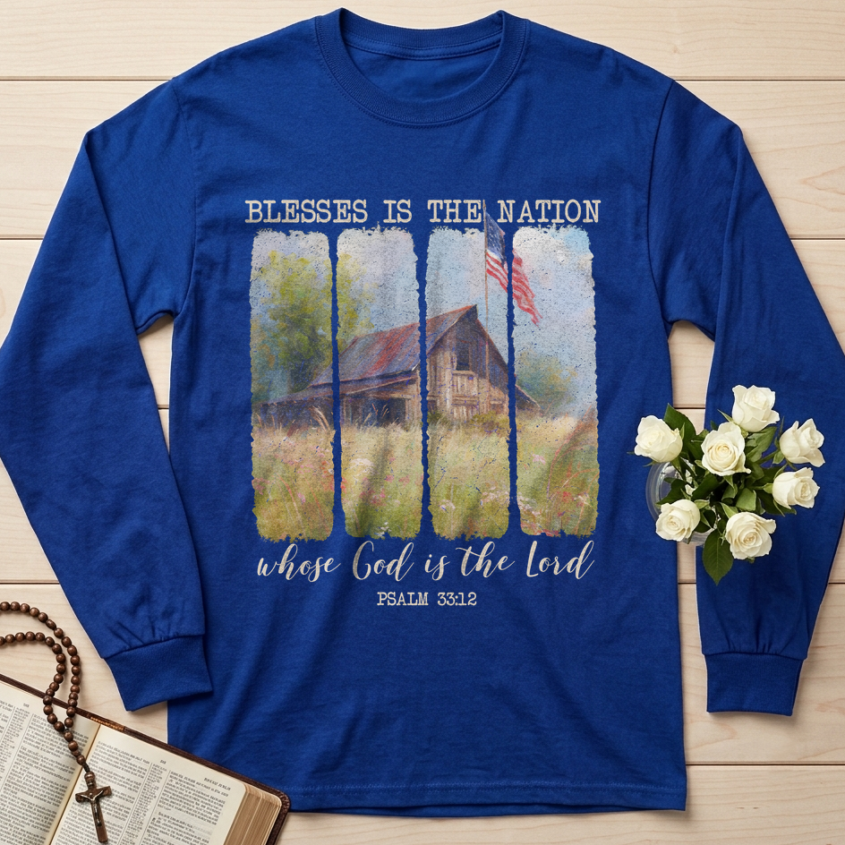 Blessed is the nation whose God is the Lord PSALM 33.12 01