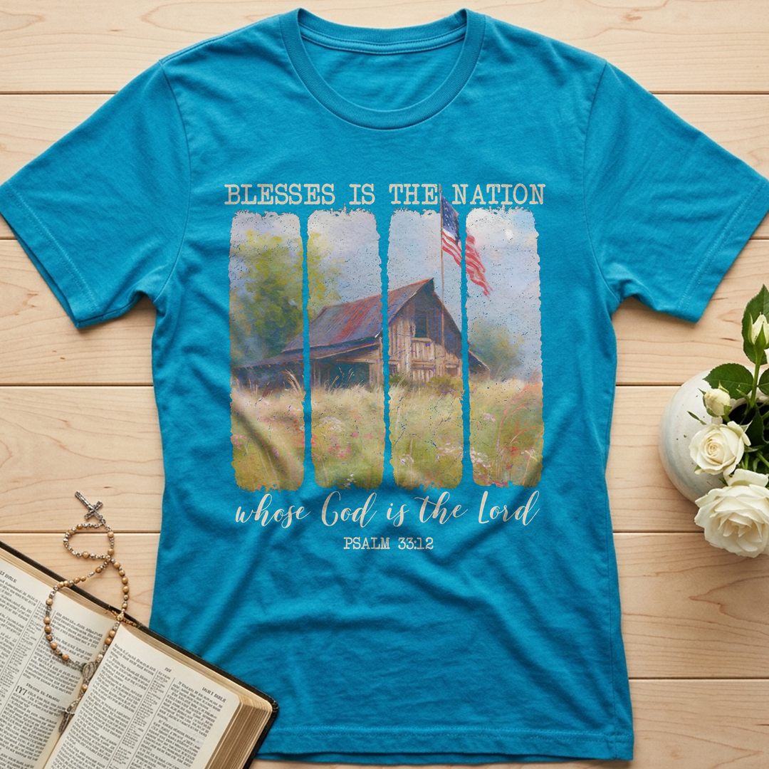Blessed is the nation whose God is the Lord PSALM 33.12 01