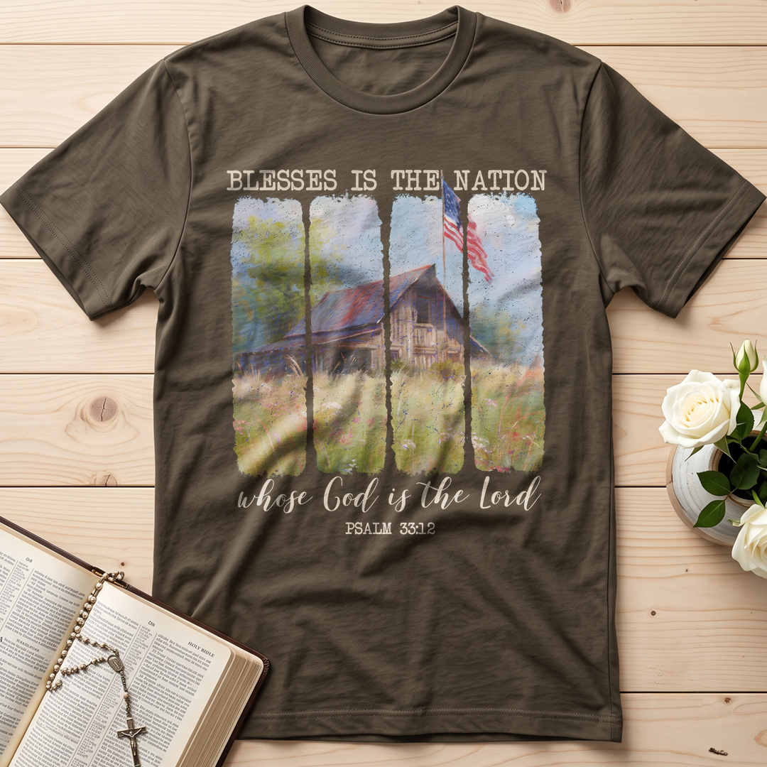 Blessed is the nation whose God is the Lord PSALM 33.12 01