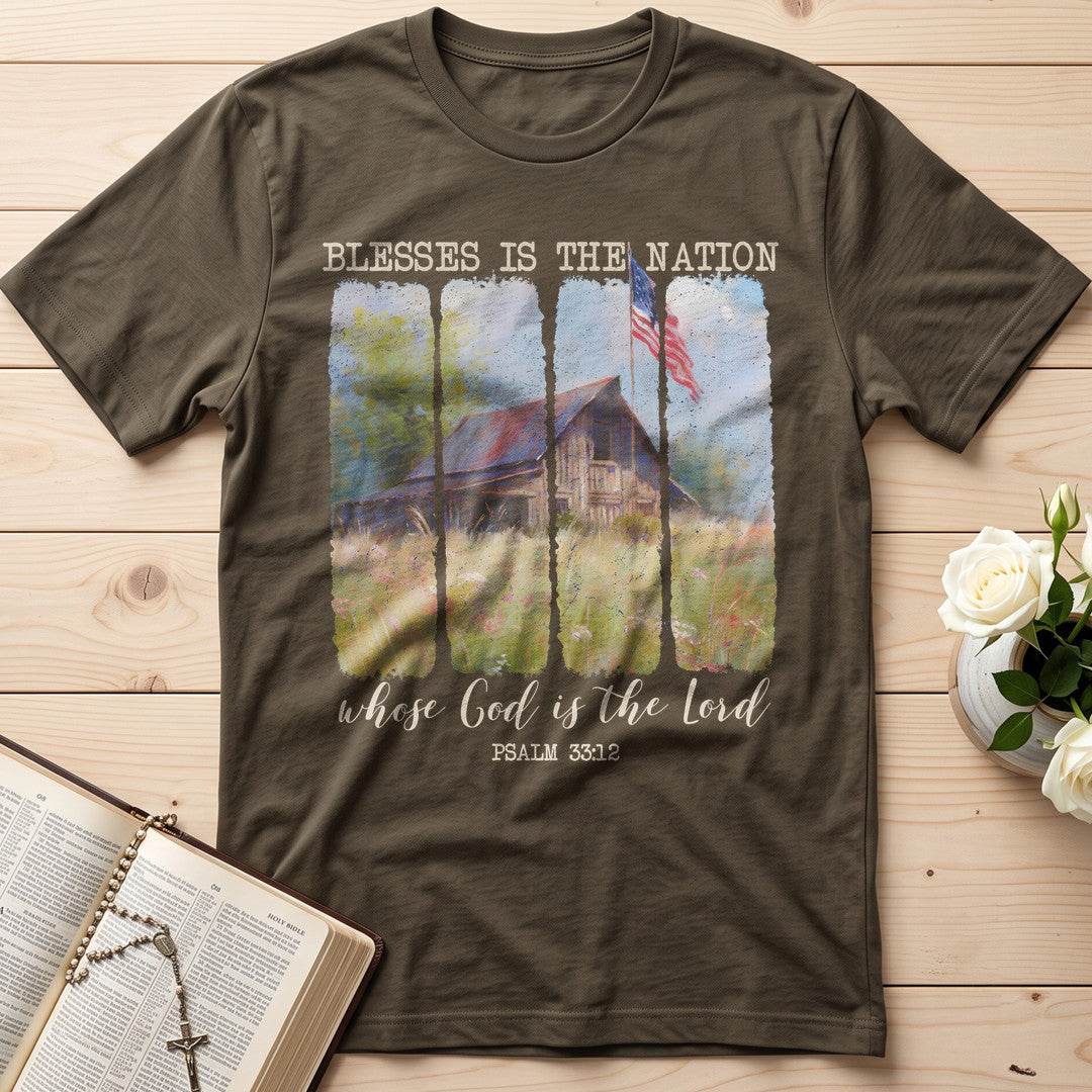 Blessed is the nation whose God is the Lord PSALM 33.12 01