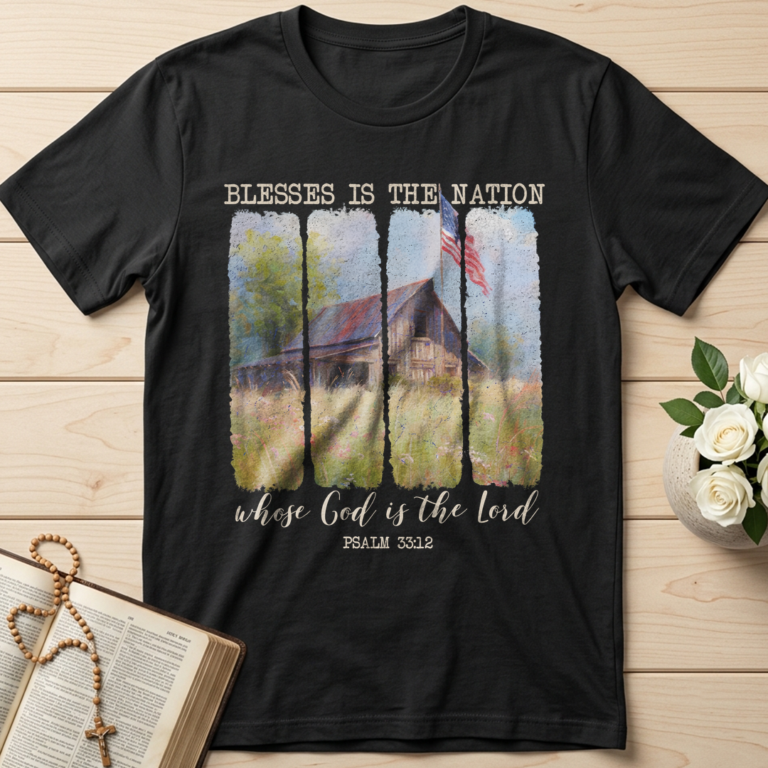 Blessed is the nation whose God is the Lord PSALM 33.12 01