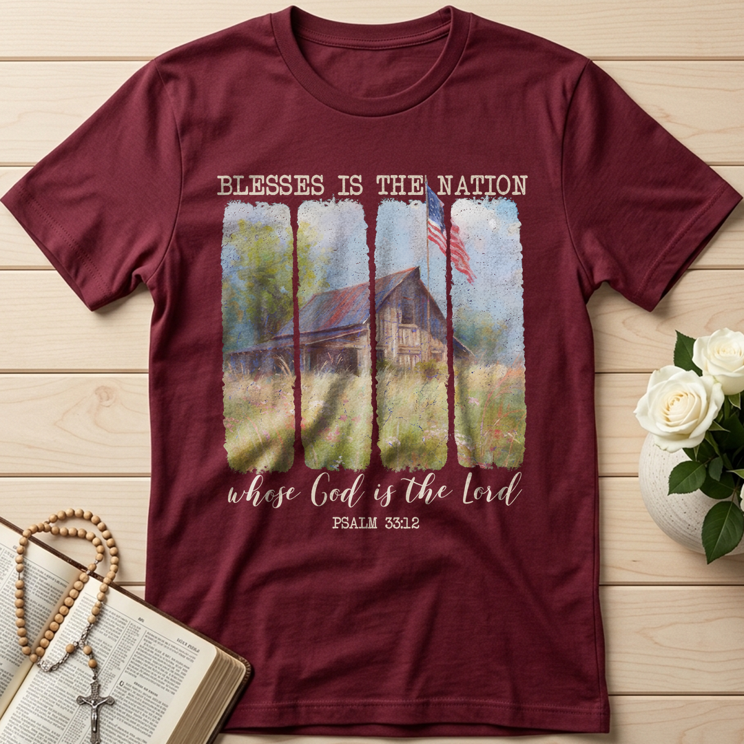 Blessed is the nation whose God is the Lord PSALM 33.12 01