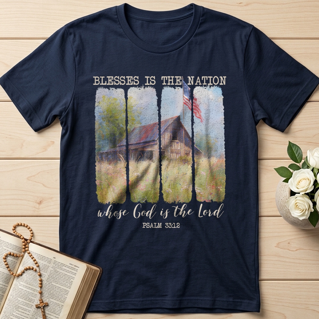 Blessed is the nation whose God is the Lord PSALM 33.12 01