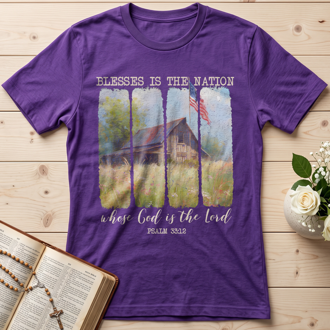 Blessed is the nation whose God is the Lord PSALM 33.12 01