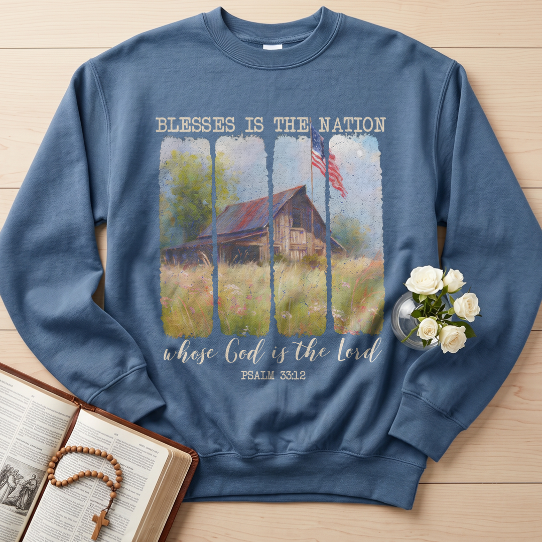 Blessed is the nation whose God is the Lord PSALM 33.12 01