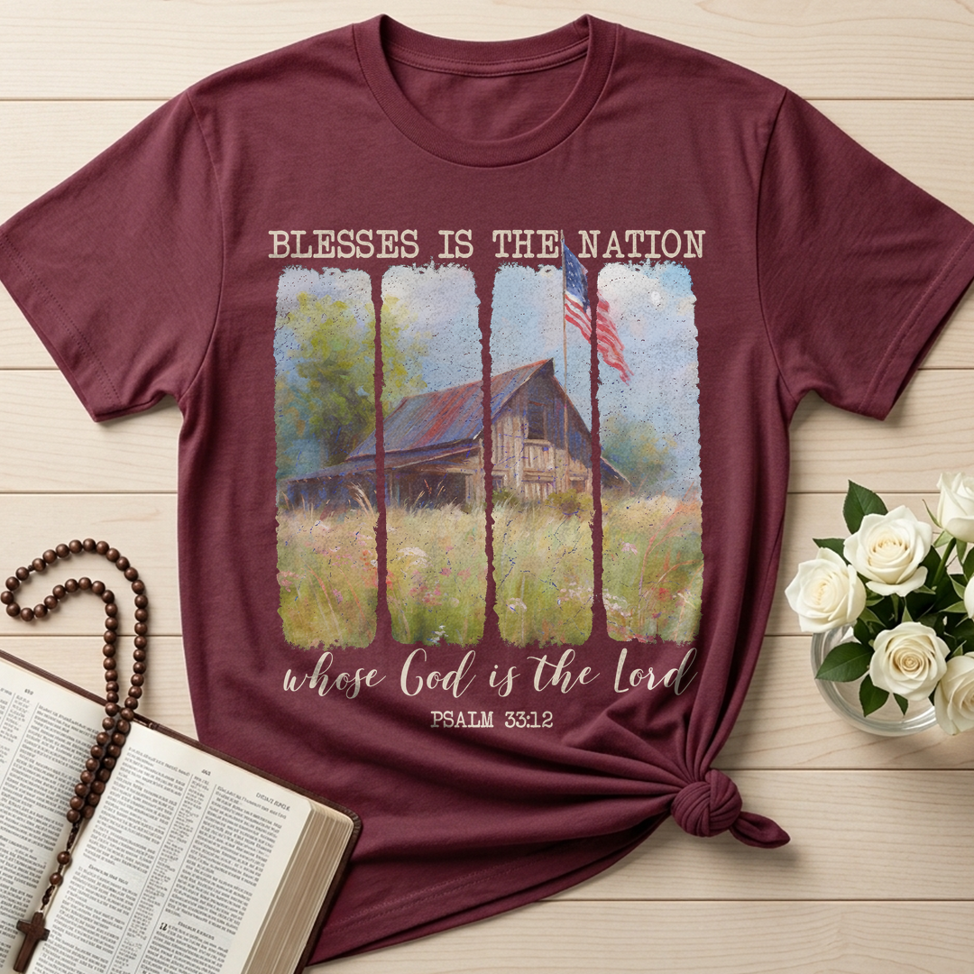 Blessed is the nation whose God is the Lord PSALM 33.12 01
