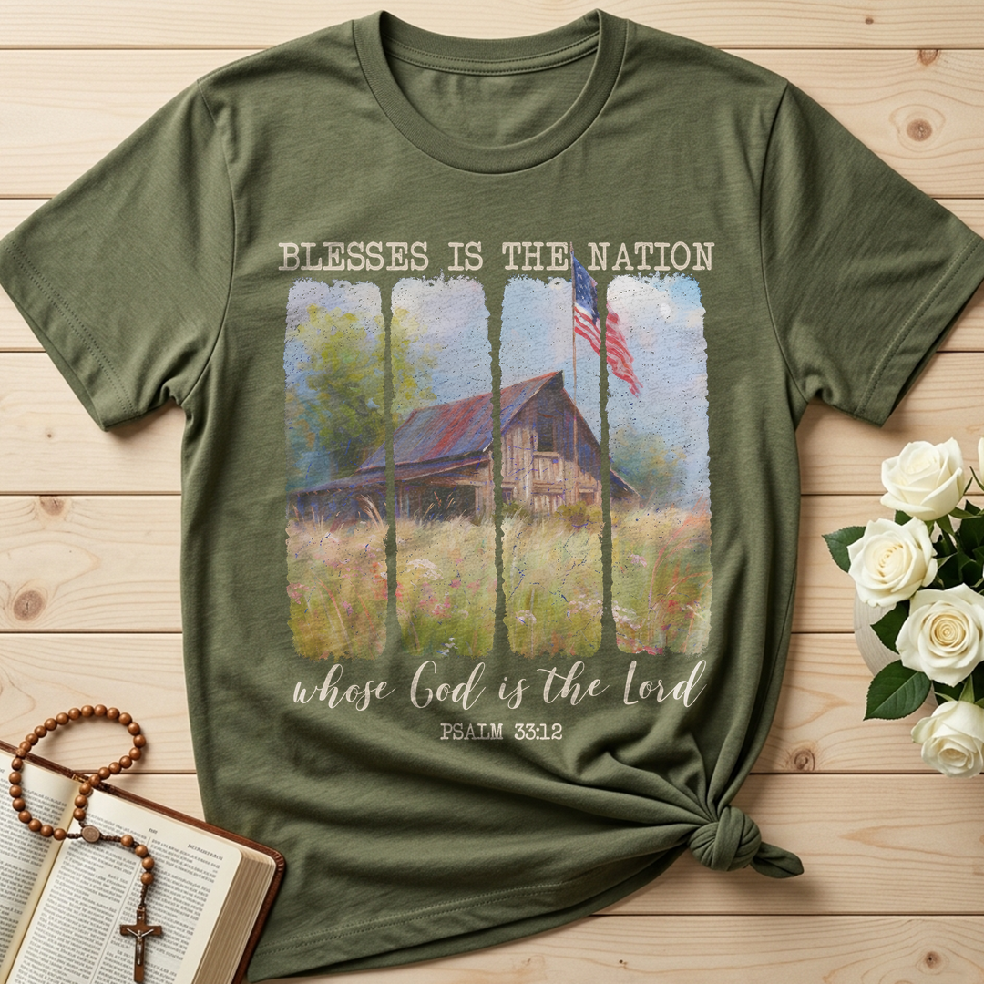 Blessed is the nation whose God is the Lord PSALM 33.12 01