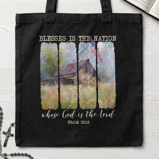 Blessed is the nation whose God is the Lord PSALM 33.12 01