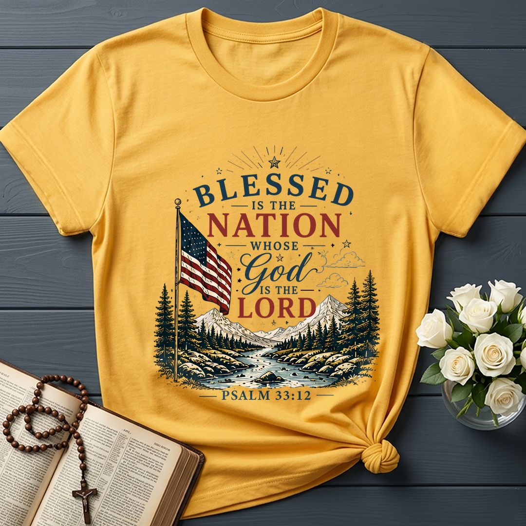 Blessed Is The Nation Whose God Is The Lord Psalm 33.12 02